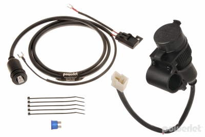 Bar Mount Automotive Socket Kit w/ Lighter 24" Harness