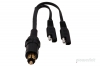 PAC-006 Powerlet To Two SAE's Y Cable