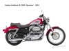 Harley Davidson XLC 1200 Sportster Custom 2000 - 2004