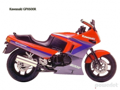 Kawasaki GPX 600 R 1985 - 1989