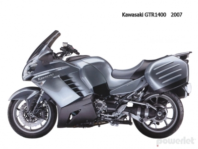 Kawasaki GTR 1400 Concours 2007 GTR1400 GTR14 2008 GTR-1400