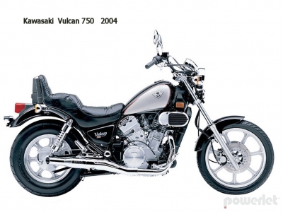 Kawasaki Vulcan 750 1986 2000 2004