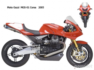 	Moto Guzzi MGS-01 Corsa 2004 - Present