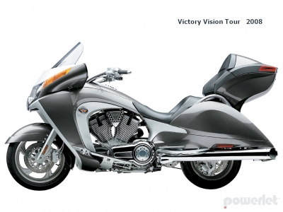 Victory Vision Tour 2008 Vision 2009 Polaris Motorcycle