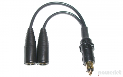 PAC-007 Powerlet To Two Powerlet Sockets Y Cable