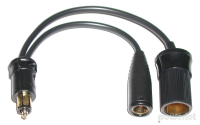 PAC-029 Powerlet Plug To Cigarette & Powerlet Socket Cable
