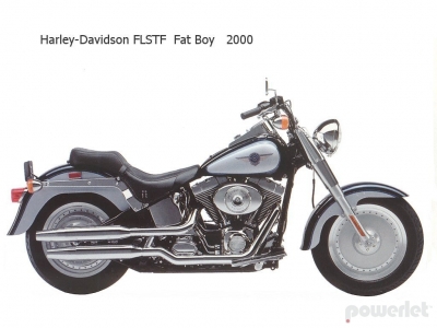 	Harley Davidson FLSTF 1450 Fat Boy Softail 2000 - 2006