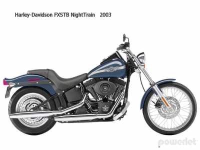 Harley Davidson FXSTB 1450 Softail Night Train 2000 - 2006