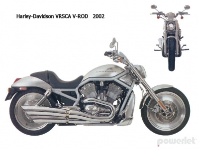 	Harley Davidson VRSCA 1130 V-Rod 2002 - 2006