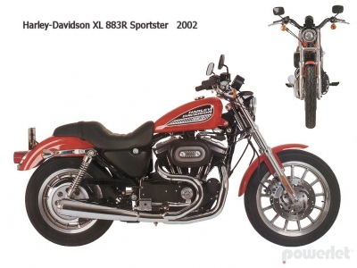 Harley Davidson XL 883 Sportster 1991 - 2007