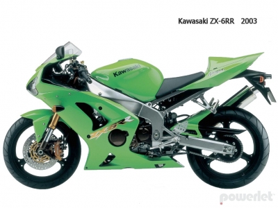 Kawasaki Ninja ZX-6R 1995 ZX 6 ZX6 ZX6R RR ZX-6RR 2003 2002 