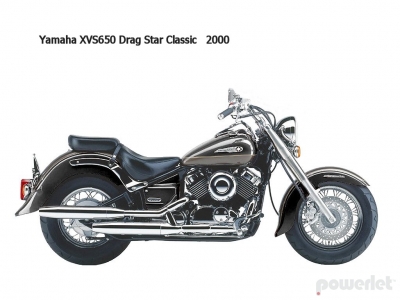 Yamaha V Star 650 Classic Silverado Custom 1998 - Present